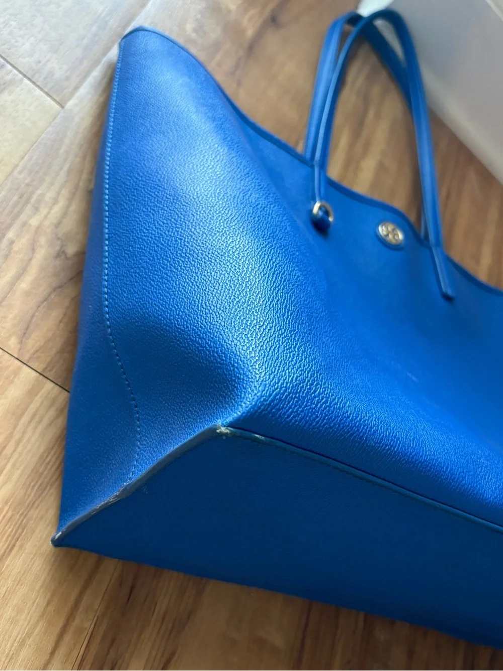 Tory Burch Royal Blue Leather Tote
